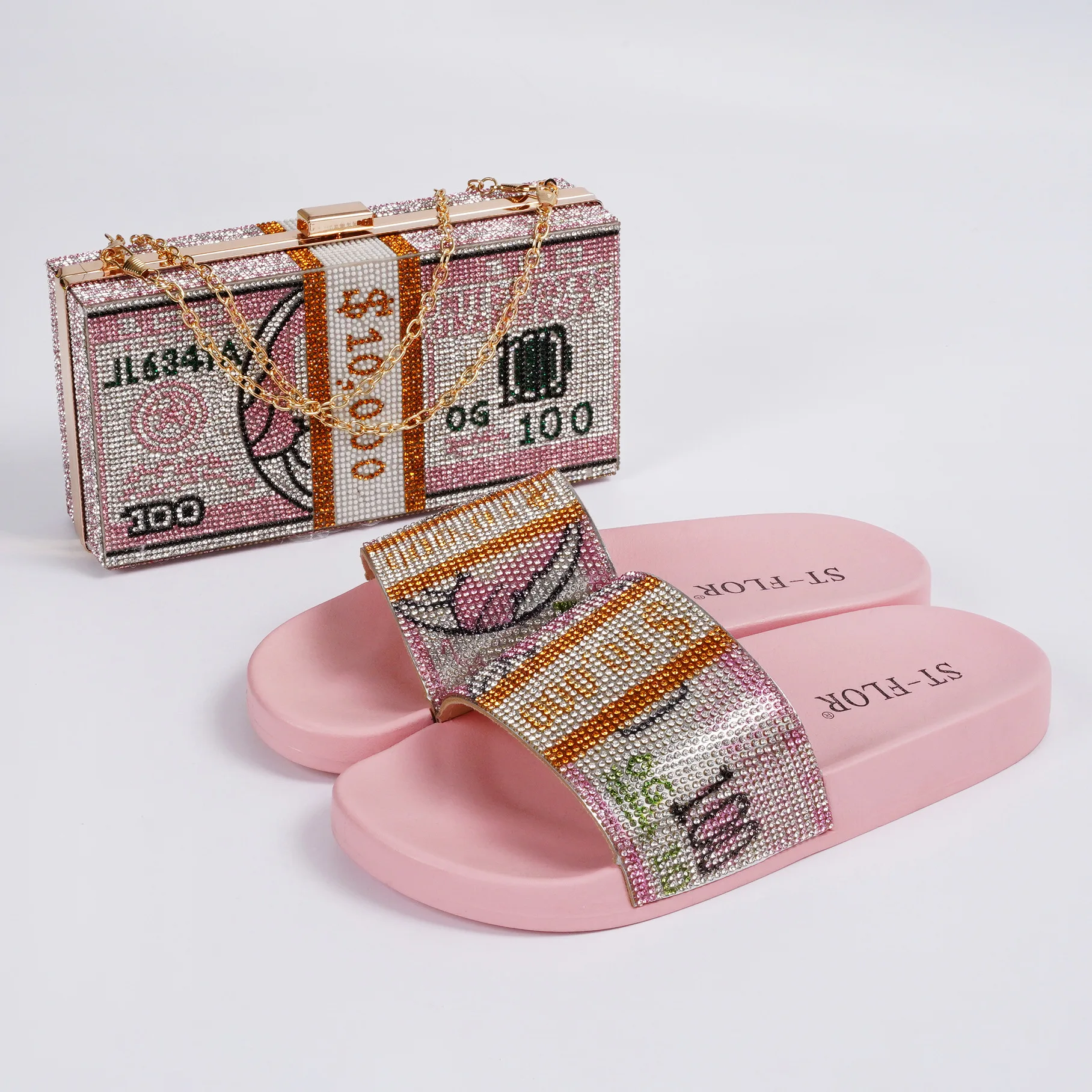 Chain Hand Bag Designer Money Shoes With Matching Bags Set Purse Crossbody Bags Women Handbags Luxury Ladies 2021
Chain Hand Bag Designer Money Shoes With Matching Bags Set Purse Crossbody Bags Women Handbags Luxury Ladies 2021