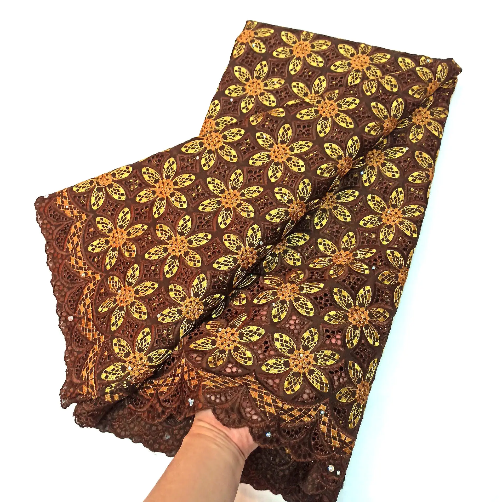 OK7001 Fashion design New arrival cotton lace high quality 100% swiss voile cotton laces
OK7001 Fashion design New arrival cotton lace high quality 100% swiss voile cotton laces