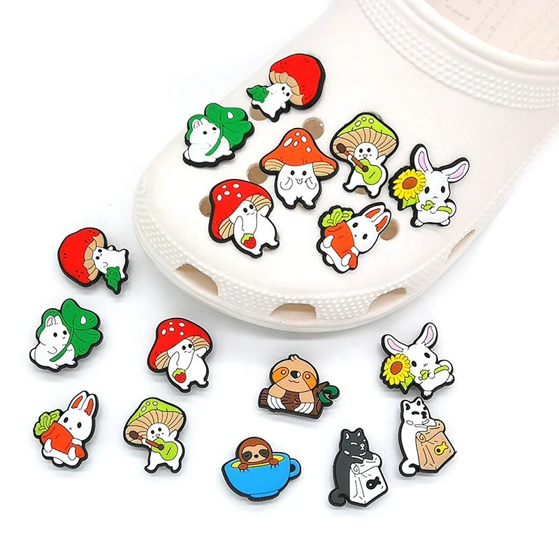 Pvc Shoe Decorations cartoon Soft Rubber Wholesale Cheap For Kids Bag Customized Logo Style Custom Croc Charms
Pvc Shoe Decorations cartoon Soft Rubber Wholesale Cheap For Kids Bag Customized Logo Style Custom Croc Charms