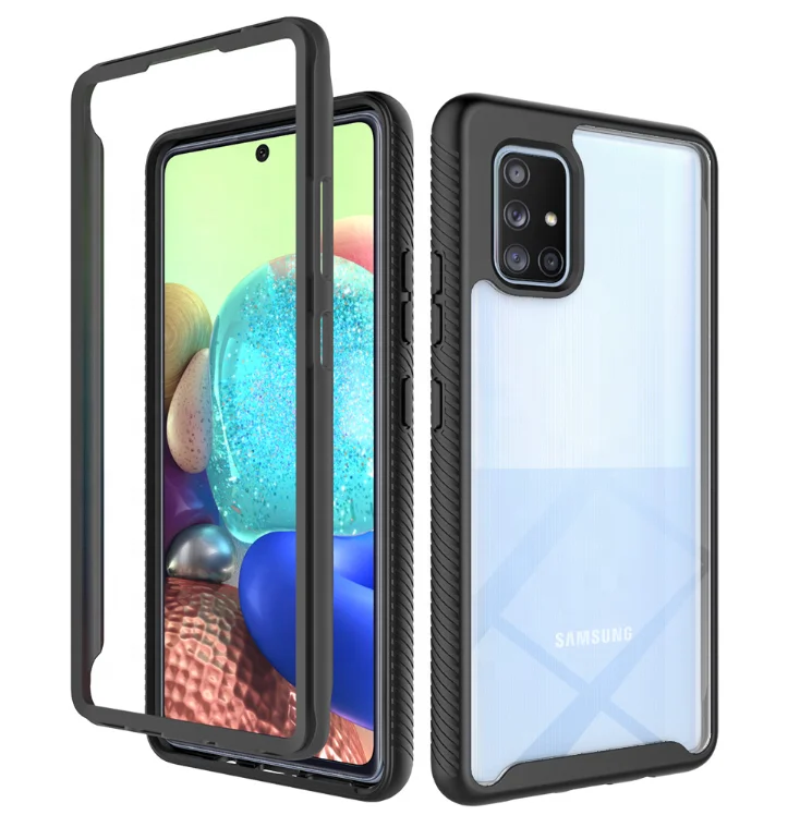 Two-layer Design Shockproof PC + TPU Full Protective Cell Phone Case For Samsung galaxy A71, Multi-color, can be customized
Two-layer Design Shockproof PC + TPU Full Protective Cell Phone Case For Samsung galaxy A71, Multi-color, can be customized