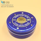 NB-PACK New Design Colorful Skin Cream Cosmetic Tin Aluminum Jar With Screw Cap