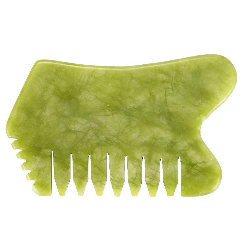 100% Real Natural XiuYan Comb Jade GuaSha New design XiuYan Comb Jade GuaSha Massage face and neck XiuYan Comb Jade GuaSha, Green
100% Real Natural XiuYan Comb Jade GuaSha New design XiuYan Comb Jade GuaSha Massage face and neck XiuYan Comb Jade GuaSha, Green