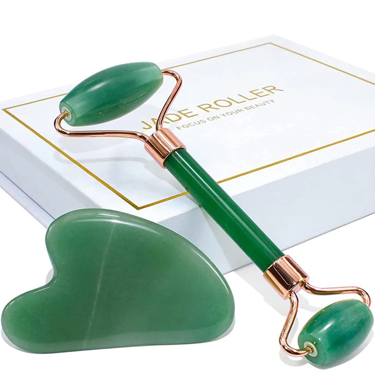 Anti Aging Skin Care Tools quality jade roller gua sha set Facial Therapy rose quartz roller for facial massager, Same to the picture
Anti Aging Skin Care Tools quality jade roller gua sha set Facial Therapy rose quartz roller for facial massager, Same to the picture