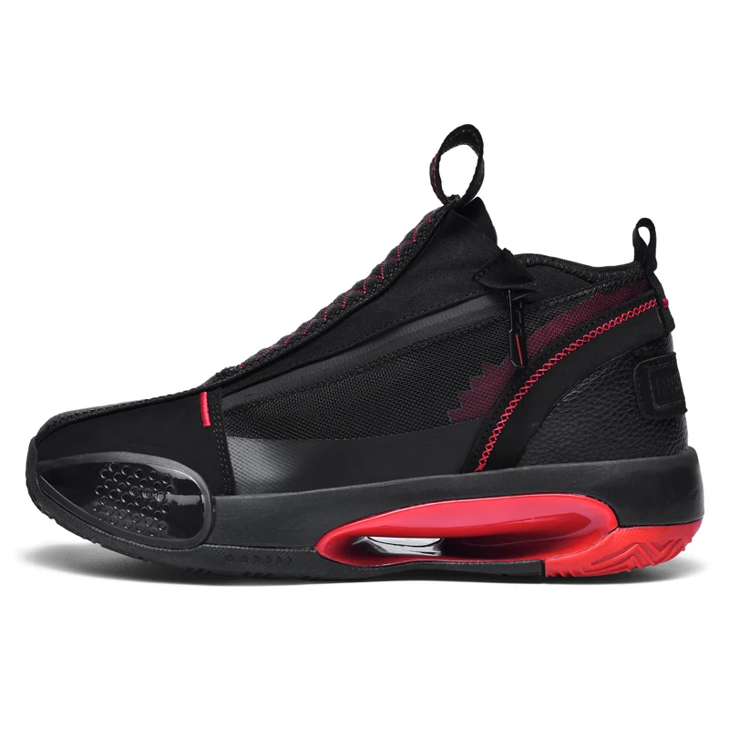 Top Level PU Zapatillas Non-Slip Basketball Sneakers Custom Logo High Top Basketball Shoes, Black and white
Top Level PU Zapatillas Non-Slip Basketball Sneakers Custom Logo High Top Basketball Shoes, Black and white