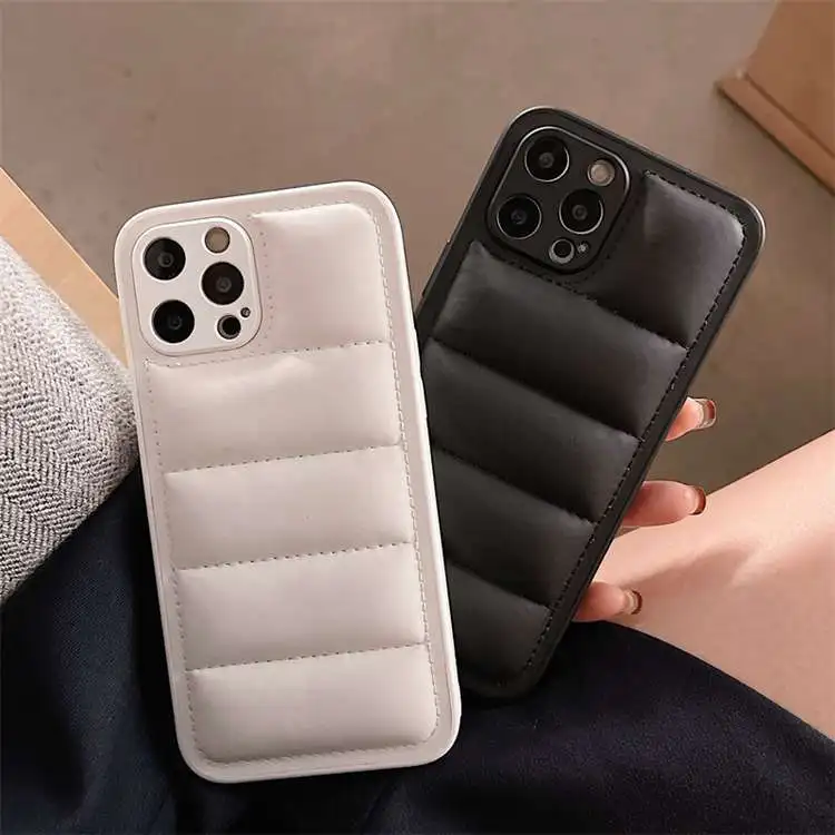 Cell phone accessories case hot sale fashion brand down jacket puffer phone case for iphone 12/13pro max
Cell phone accessories case hot sale fashion brand down jacket puffer phone case for iphone 12/13pro max
