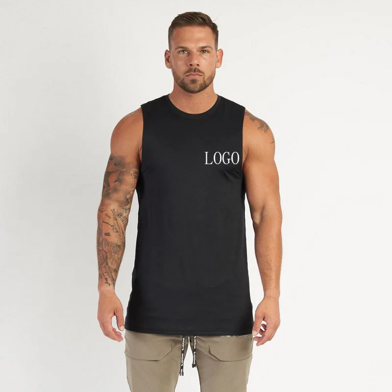 2021 Trendy Mens Clothing Custom Logo Soft Fabric Fitness Muscle Fit Sleeveless Tops Gym T Shirt Men, As pictures
2021 Trendy Mens Clothing Custom Logo Soft Fabric Fitness Muscle Fit Sleeveless Tops Gym T Shirt Men, As pictures