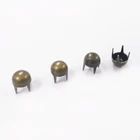 High Quality Decorative studs 4mm Four Claw Nail rivets Metal DIY Clothing Garment Accessories