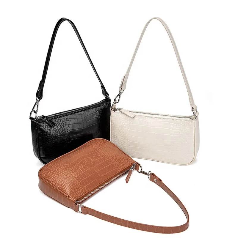2021 Latest Crocodile Small PU Leather Shoulder Bag Classic Clutch Shoulder Custom Handmade Bag for Women Fashion Under-Arm Bag, Customizable
2021 Latest Crocodile Small PU Leather Shoulder Bag Classic Clutch Shoulder Custom Handmade Bag for Women Fashion Under-Arm Bag, Customizable