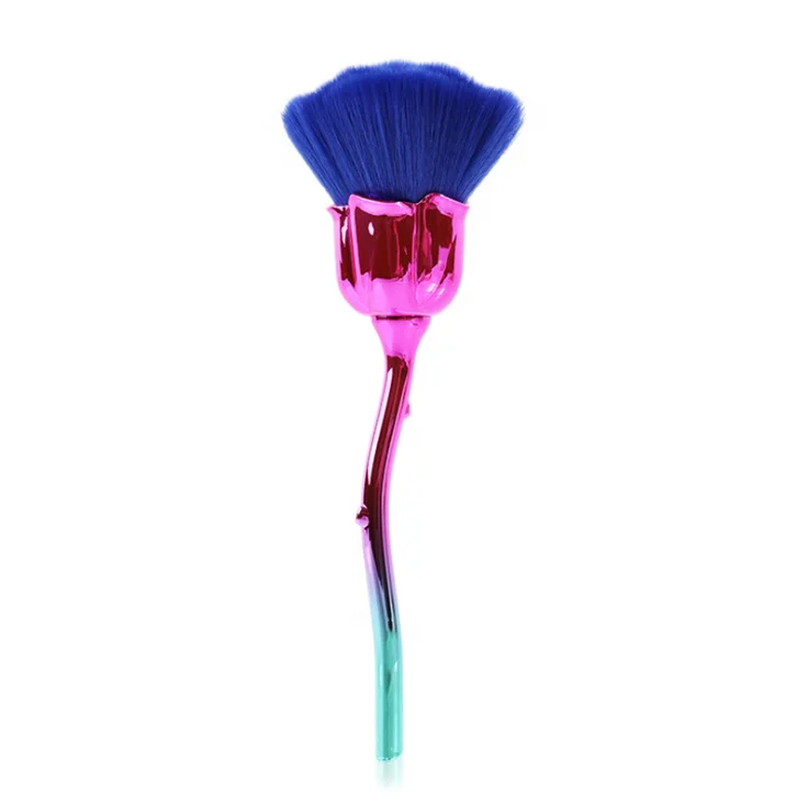 Single Brush Rose Flower Shape Cosmetics Fluffy Loose Powder Brush Nail Art Dust Brush 
Single Brush Rose Flower Shape Cosmetics Fluffy Loose Powder Brush Nail Art Dust Brush
