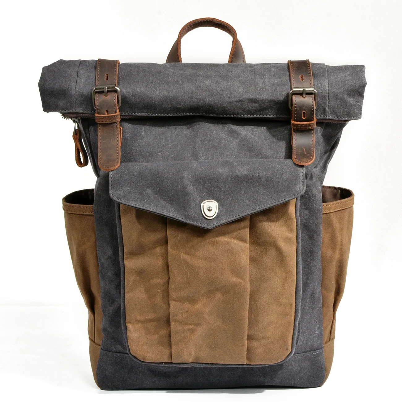 SB130 Modern oil waxed travel computer bag waterproof school outdoor sports climbing vintage canvas and leather backpack unisex
SB130 Modern oil waxed travel computer bag waterproof school outdoor sports climbing vintage canvas and leather backpack unisex