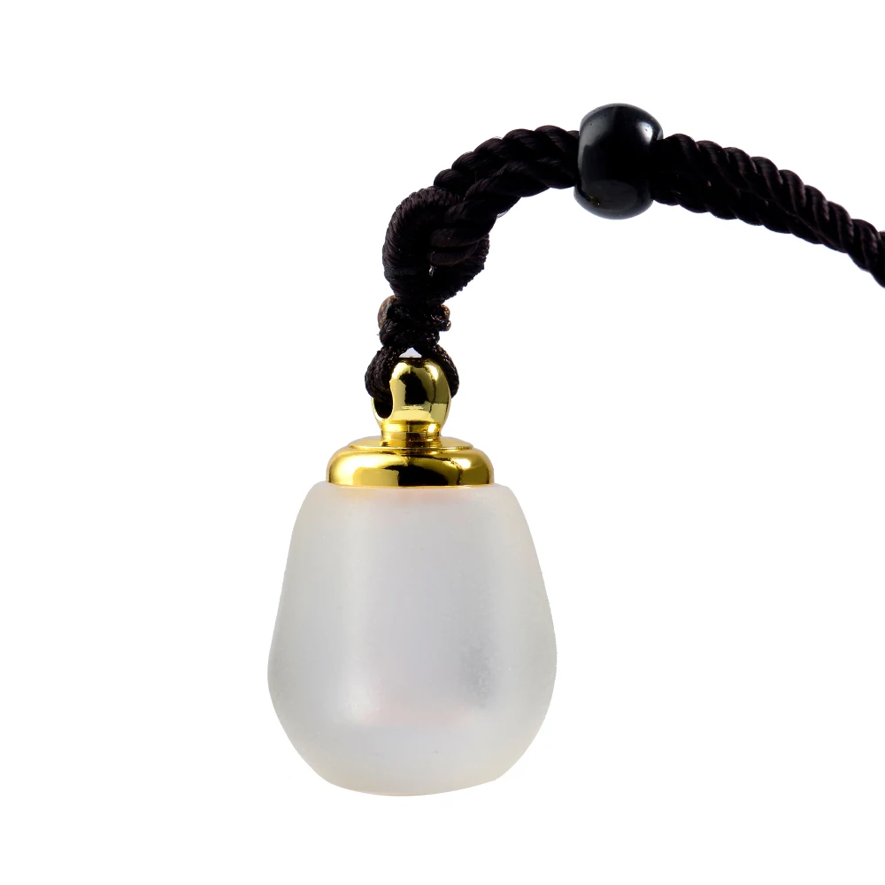 Round Shape Crystal Glass Perfume Bottle Pendant Teardrop Essential Oil Diffuser Vial Necklace
Round Shape Crystal Glass Perfume Bottle Pendant Teardrop Essential Oil Diffuser Vial Necklace