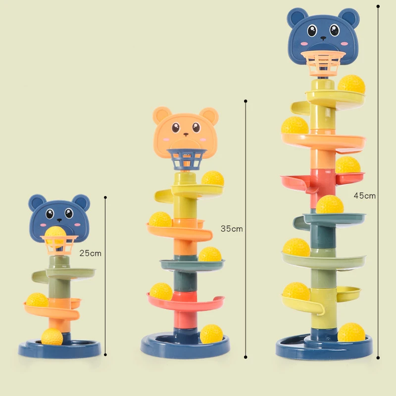 Kid Gift Plastic Assemble Sliding Ball Tower Roller Orbit Educational Stackers Rolling Ball Tower Toys
Kid Gift Plastic Assemble Sliding Ball Tower Roller Orbit Educational Stackers Rolling Ball Tower Toys