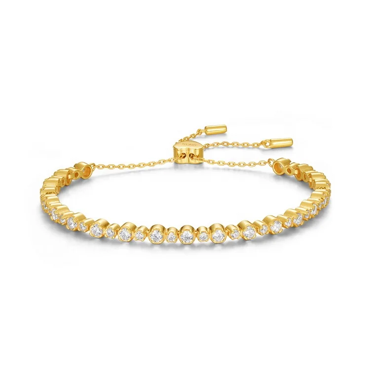 Simple design Korean jewelry tennis bracelet 925 sterling silver cubic zirconia adjustable bracelets
Simple design Korean jewelry tennis bracelet 925 sterling silver cubic zirconia adjustable bracelets