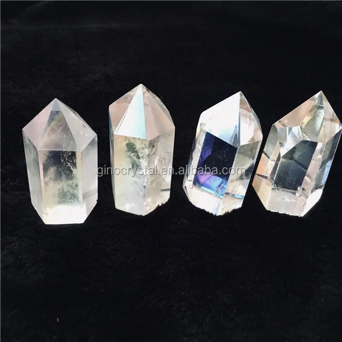 gifts   hot sale healing natural white aura clean crystal quartz