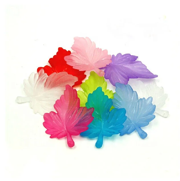High Quality Wholesale Fashion Mixed Frosted Leaf Jewelry Acrylic Beads For DIY Necklace Bracelet, Customized
High Quality Wholesale Fashion Mixed Frosted Leaf Jewelry Acrylic Beads For DIY Necklace Bracelet, Customized