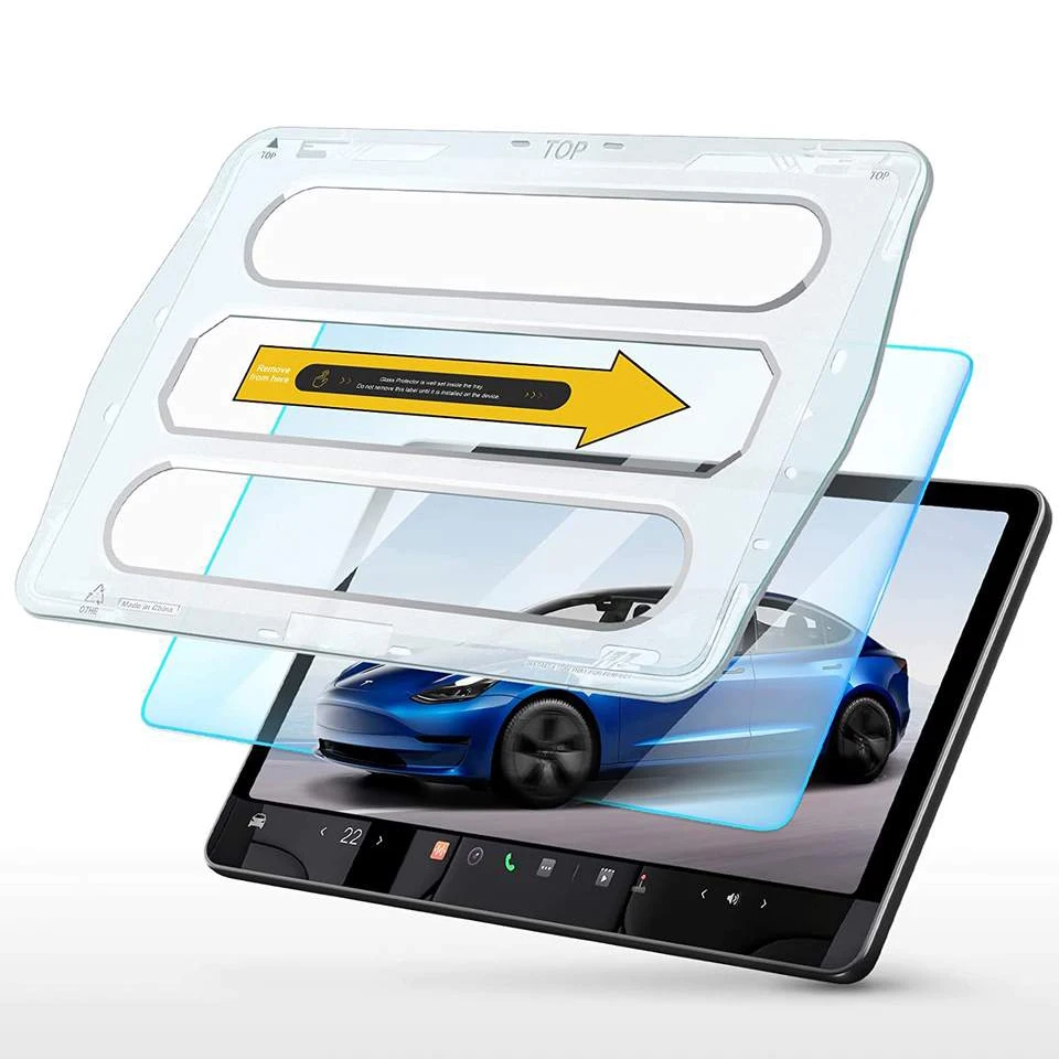 Car Navigation Dushboard Display Screen Protector Film Anti-glare HD Clear Tempered Glass Screen Protector For Tesla Model 3 Y
Car Navigation Dushboard Display Screen Protector Film Anti-glare HD Clear Tempered Glass Screen Protector For Tesla Model 3 Y