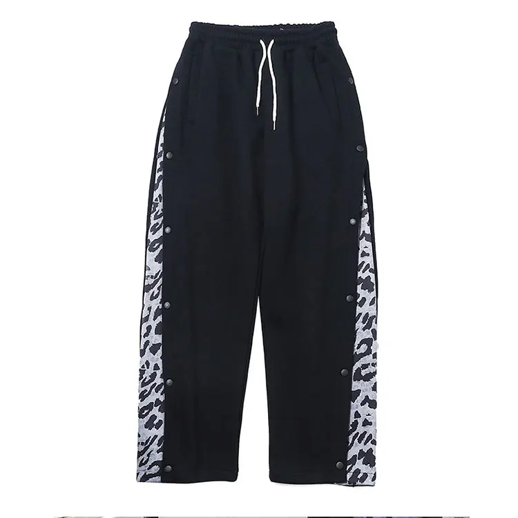 Mid Rise Mens Patchwork Leopard Printed Drawstring Sweat Pants Wholesale, Black/dark blue/gray blue/army green
Mid Rise Mens Patchwork Leopard Printed Drawstring Sweat Pants Wholesale, Black/dark blue/gray blue/army green