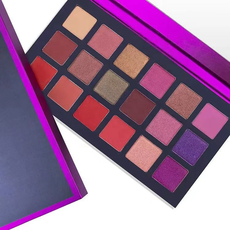 Hot sale 18 colors factory private label custom eyeshadow palette purple palette pink palette, Customized
Hot sale 18 colors factory private label custom eyeshadow palette purple palette pink palette, Customized