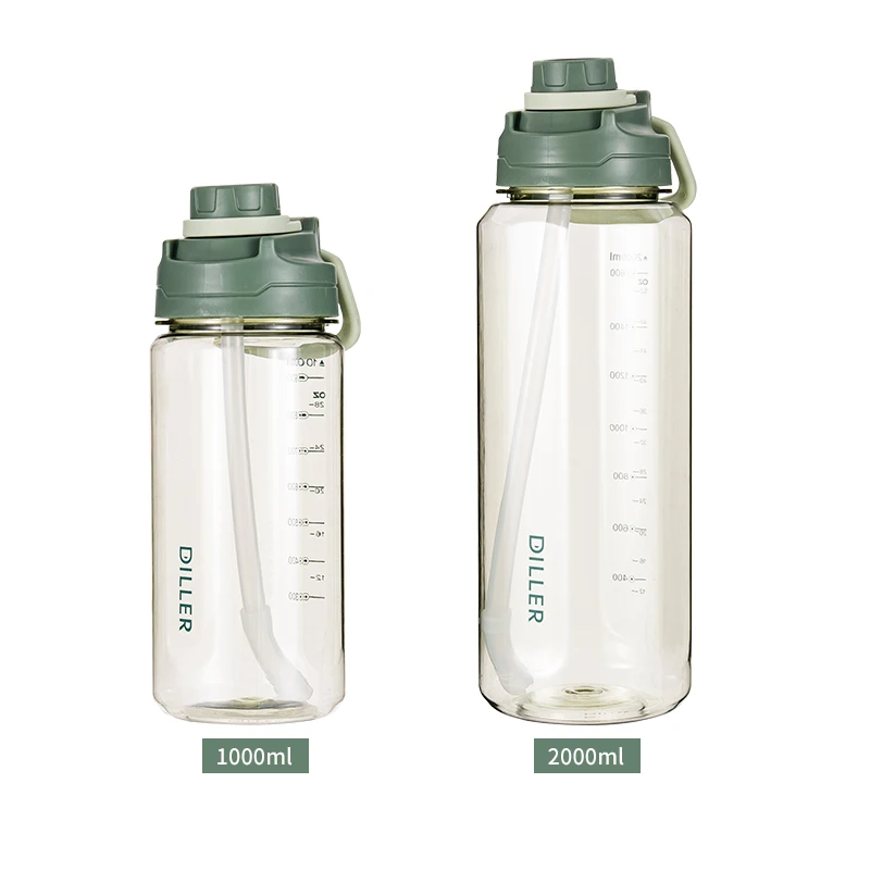 Custom Logo Sport Water Bottle 1000ml 2000ml plastic water bottle, Green/blue/red/white
Custom Logo Sport Water Bottle 1000ml 2000ml plastic water bottle, Green/blue/red/white
