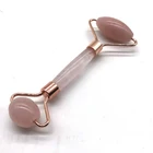 Factory Direct sale Natural Clear Roes Quartz Crystal Massage Wand Powerful Healing