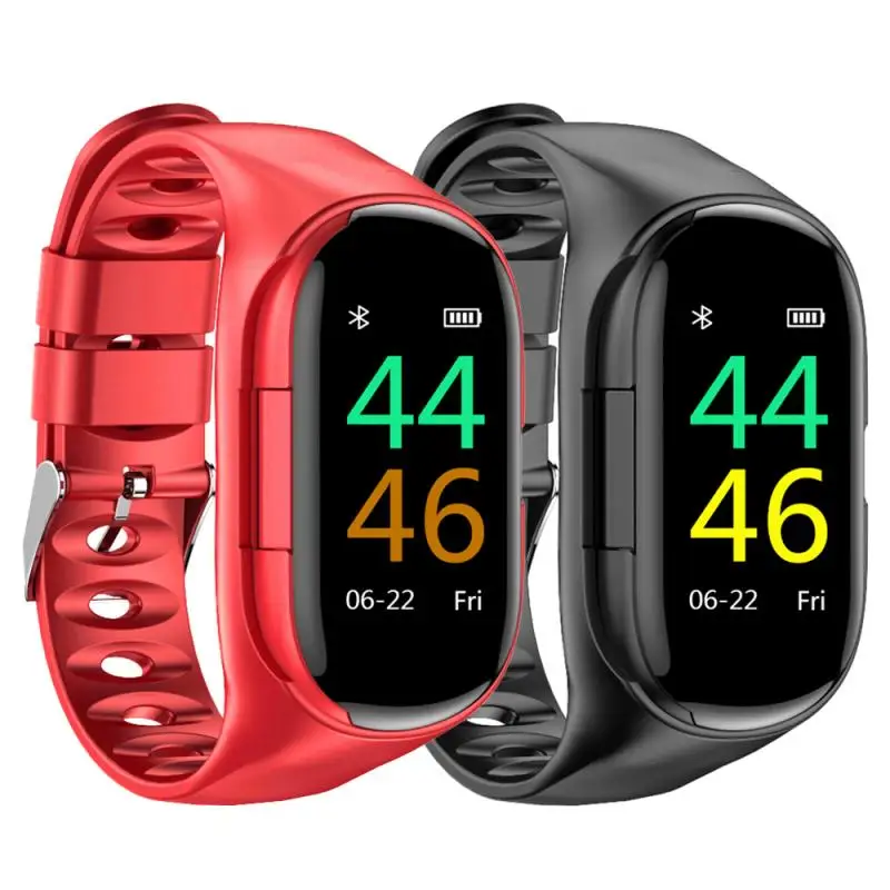 Factory Price 2 In 1 Smart Bracelet Tws Earphone Within Heart Ratio,Bloody Pressure,Sleep Monitor M1 Earbuds
Factory Price 2 In 1 Smart Bracelet Tws Earphone Within Heart Ratio,Bloody Pressure,Sleep Monitor M1 Earbuds