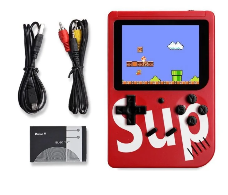 Sup Portable Video Handheld Game Single-player Game Console 400 in 1 Retro Classic SUP Game Box, Red white blue black yellow
Sup Portable Video Handheld Game Single-player Game Console 400 in 1 Retro Classic SUP Game Box, Red white blue black yellow