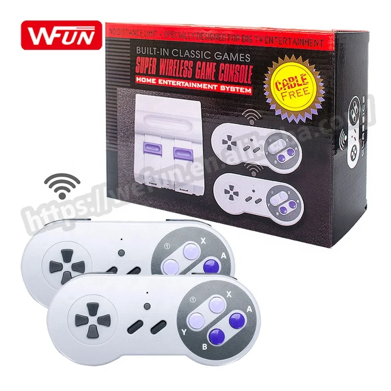 China Factory New 8 Bit Classic Mini 630 Games Retro Kids Video Gaming Console With Two Wireless Controller For Nintendo Console
China Factory New 8 Bit Classic Mini 630 Games Retro Kids Video Gaming Console With Two Wireless Controller For Nintendo Console