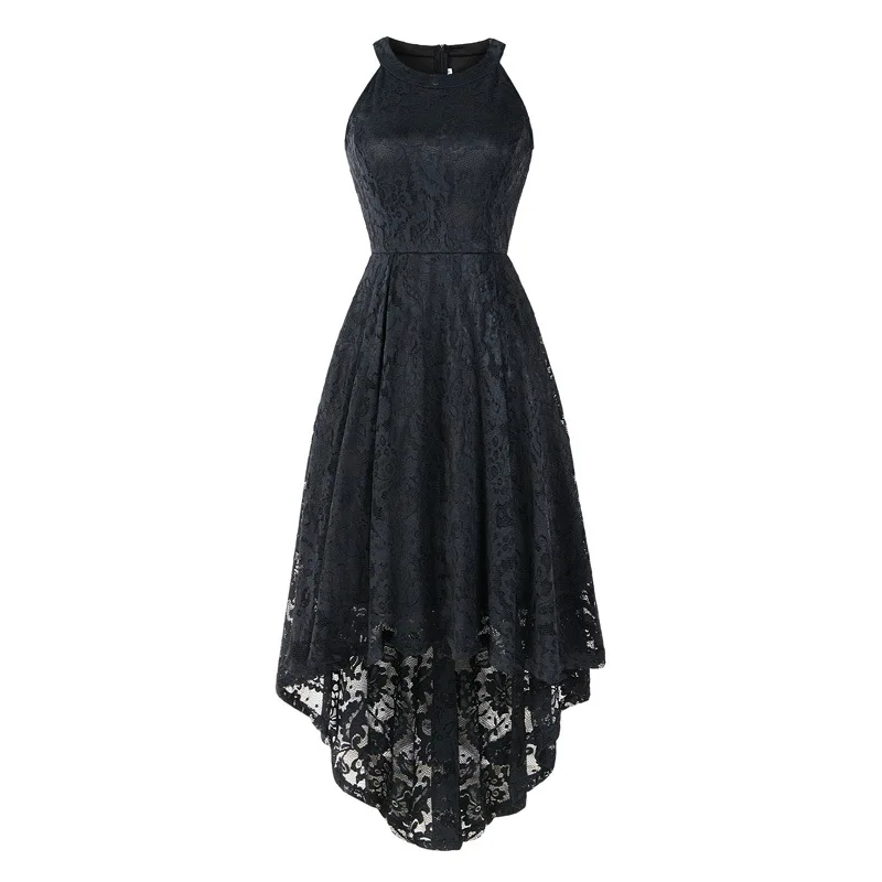 2020 New Arrival High Quality Women's Lace Halter Sleeveless A Line Knee Length Cocktail Formal Swing Party Evening Dresses
2020 New Arrival High Quality Women's Lace Halter Sleeveless A Line Knee Length Cocktail Formal Swing Party Evening Dresses