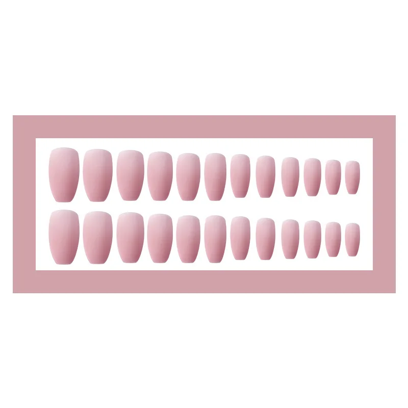Nail ballerina false nail tip long fully covered acrylic solid tip nails, As pic
Nail ballerina false nail tip long fully covered acrylic solid tip nails, As pic