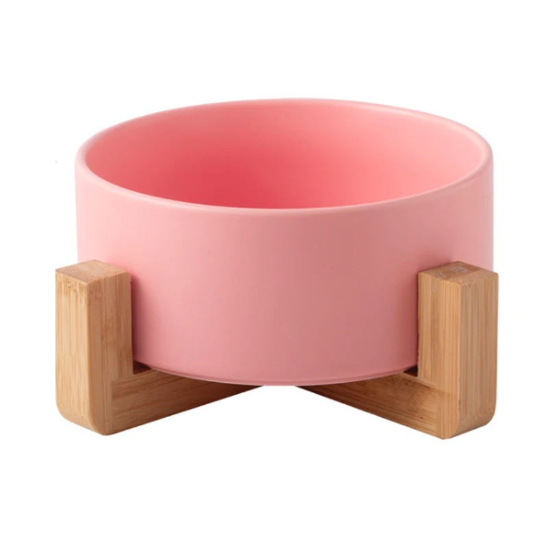 RTS Manufacturer factory direct Porcelain bamboo holder for cats and dogs water food feeder ceramic pet bowl
RTS Manufacturer factory direct Porcelain bamboo holder for cats and dogs water food feeder ceramic pet bowl