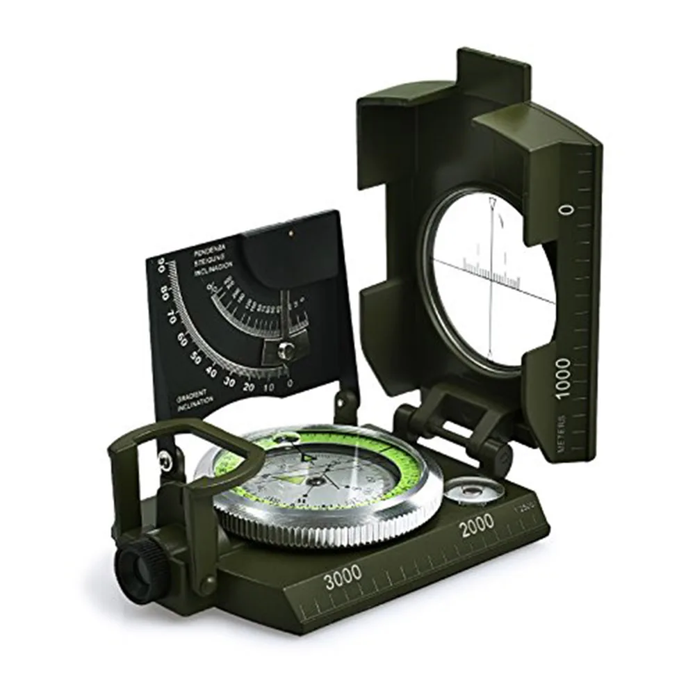Outdoor Compass US Military Multi-function Mini Compass Multi-function Metal Material Mountaineering Camping Tour Compass North
Outdoor Compass US Military Multi-function Mini Compass Multi-function Metal Material Mountaineering Camping Tour Compass North
