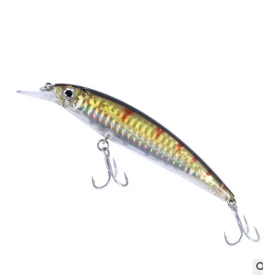 113mm 14g fashion new sound Beads Treble Hooks seabass swimming action fine hard Fishing Lure, As picture
113mm 14g fashion new sound Beads Treble Hooks seabass swimming action fine hard Fishing Lure, As picture