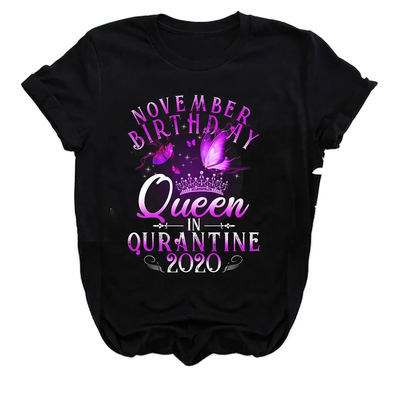 High Quality Fashion Summer Style Black T Shirts Melanin November Black Queen T-Shirt Aesthetic Clothes
High Quality Fashion Summer Style Black T Shirts Melanin November Black Queen T-Shirt Aesthetic Clothes