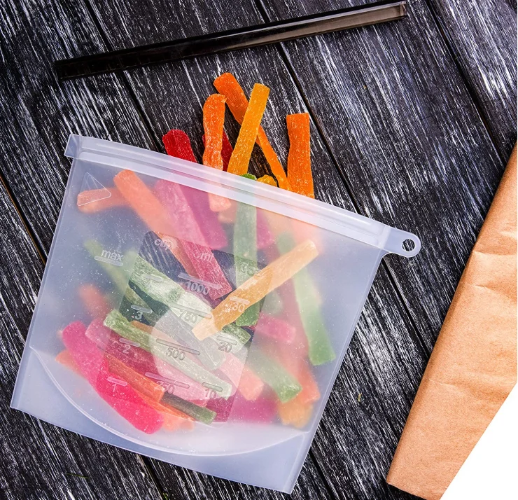 3000ML Reusable SIlicone Food Storage Bag With Sealer Stick, Blue,green,red,clear
3000ML Reusable SIlicone Food Storage Bag With Sealer Stick, Blue,green,red,clear