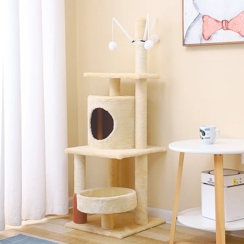 Manufacturer Luxury Wood Style Cat Tree Basket Wholesale Floor To Ceiling Cat Tree, 4 colors
Manufacturer Luxury Wood Style Cat Tree Basket Wholesale Floor To Ceiling Cat Tree, 4 colors