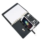 Power Bank Diary Notebook with USB Phone Stand Calculator