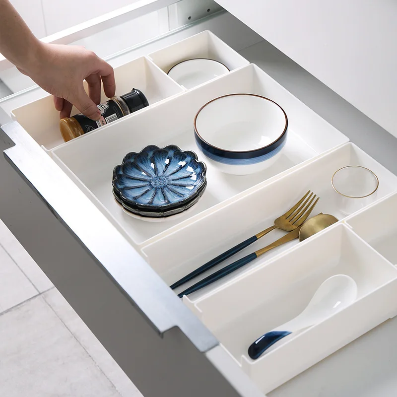 Adjustable Drawer Style Make Up Storage Box Plastic Sundries Cosmetic Container Divider Desktop Sundries Fragrance Finishing Box, White
Adjustable Drawer Style Make Up Storage Box Plastic Sundries Cosmetic Container Divider Desktop Sundries Fragrance Finishing Box, White