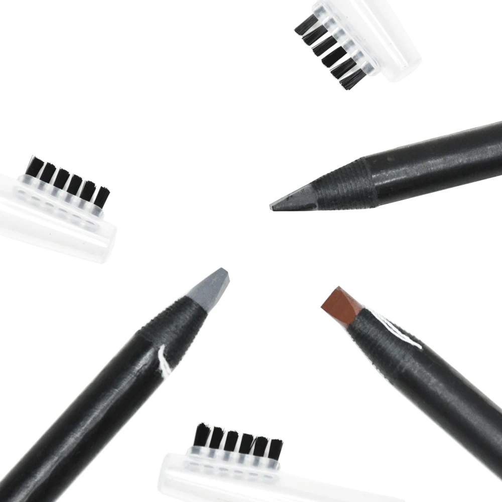 Hard Waterproof Eyebrow Pencil With Brush Black White Brown Cappuccino Color Pencil With Private Label Eyebrow
Hard Waterproof Eyebrow Pencil With Brush Black White Brown Cappuccino Color Pencil With Private Label Eyebrow
