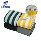 Color stripe HDPE garden sun shade privacy balcony net