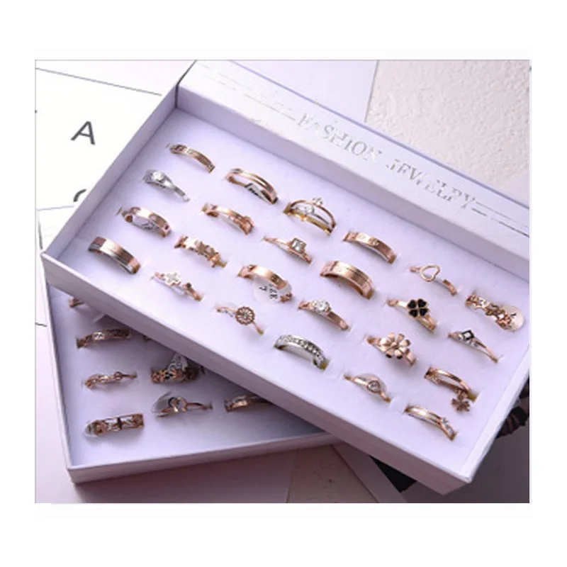 2021 Best Top Color Preserving Girls Rings Simple Style Stainless Steel Titanium Rings for Women Rose Gold Ring Mix Lot
2021 Best Top Color Preserving Girls Rings Simple Style Stainless Steel Titanium Rings for Women Rose Gold Ring Mix Lot