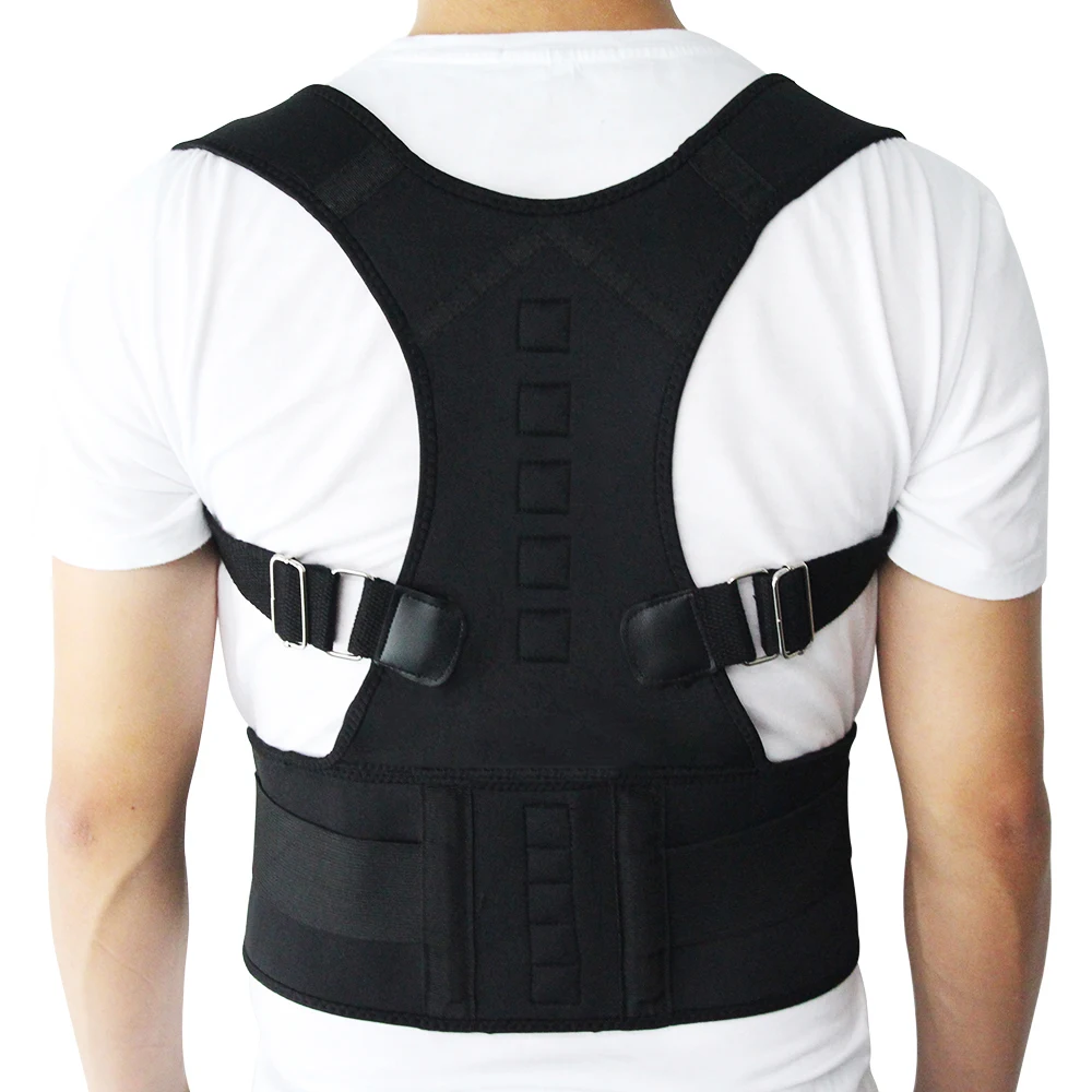 Wholesale preuim OEM/ODM Posture corrector Back support brace Black Customized Magnetic therapy Belt Adult, Black, white, pink
Wholesale preuim OEM/ODM Posture corrector Back support brace Black Customized Magnetic therapy Belt Adult, Black, white, pink