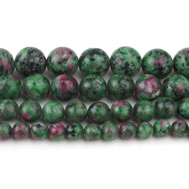 4/6/8/10/12mm Natural Stone Multicolor Rubys Zoisite Round Beads for Jewelry Making DIY Bracelet Necklace Creative Gifts
4/6/8/10/12mm Natural Stone Multicolor Rubys Zoisite Round Beads for Jewelry Making DIY Bracelet Necklace Creative Gifts