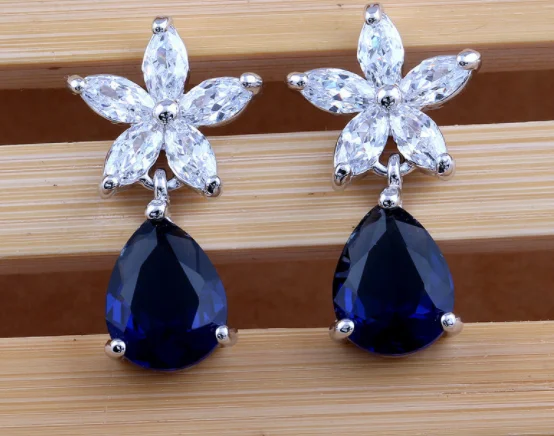 New Design Fashion Jewelry KYED0329 CZ Earrings Platinum Plated 3A Zircon Drop earrings for Women, Silver,green,blue,pink
New Design Fashion Jewelry KYED0329 CZ Earrings Platinum Plated 3A Zircon Drop earrings for Women, Silver,green,blue,pink