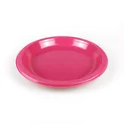 10 Inch Biodegradable Colorful Plate Round Dinner Plates