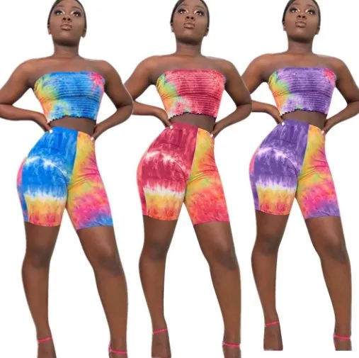 Women Clothing Two Piece Crop Tops Strapless Beachwear 2 Piece Sets Shorts, 3 colors
Women Clothing Two Piece Crop Tops Strapless Beachwear 2 Piece Sets Shorts, 3 colors