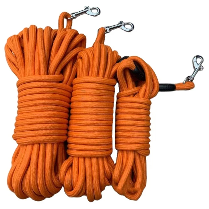 Dog Leash Nylon Long Tracking Round Rope Outdoor Walking Training Pet Lead Leashes For Small Medium Large Dogs
Dog Leash Nylon Long Tracking Round Rope Outdoor Walking Training Pet Lead Leashes For Small Medium Large Dogs