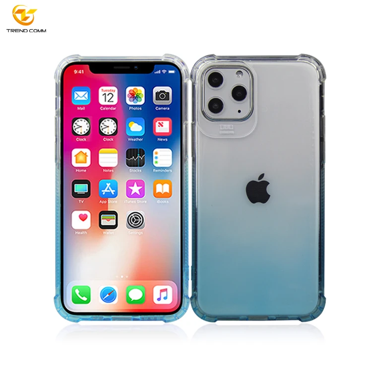 Transparent Gradient Soft TPU Shell Anti-fall Phone Case for iPhone 11 Pro, Black, blue,pink, red, white
Transparent Gradient Soft TPU Shell Anti-fall Phone Case for iPhone 11 Pro, Black, blue,pink, red, white