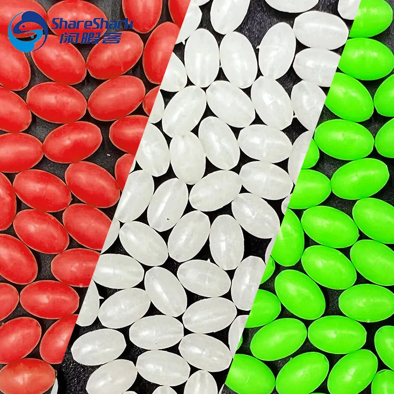 1000pcs oval fishing beads glow in the dark green fishing beads Luminous Bead Stopper fishing Accessories
1000pcs oval fishing beads glow in the dark green fishing beads Luminous Bead Stopper fishing Accessories
