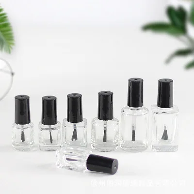 8ml New design clear empty gel nail polish bottle glass with brush cap 
8ml New design clear empty gel nail polish bottle glass with brush cap