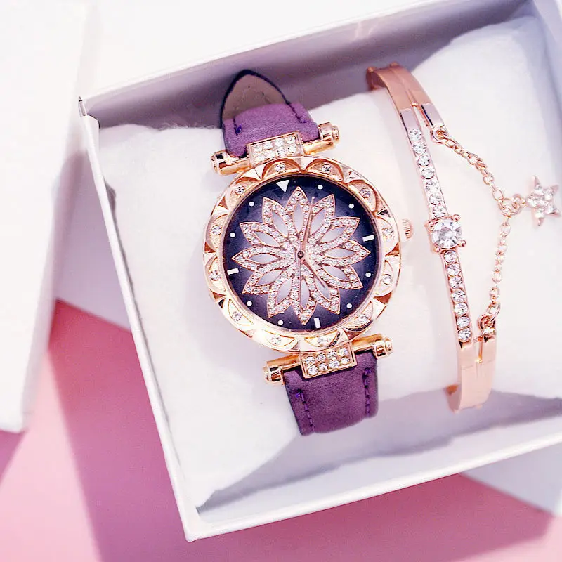 2020 Women Watches Set Starry Sky Ladies Bracelet Watch Casual Leather Sports Quartz Wristwatch Clock YW40
2020 Women Watches Set Starry Sky Ladies Bracelet Watch Casual Leather Sports Quartz Wristwatch Clock YW40